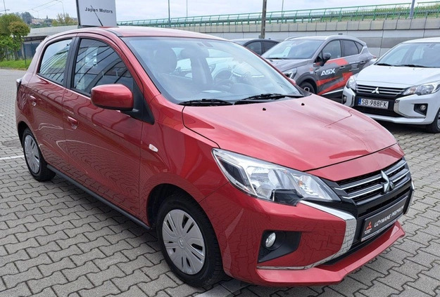 Mitsubishi Space Star cena 61900 przebieg: 27666, rok produkcji 2022 z Biała małe 37